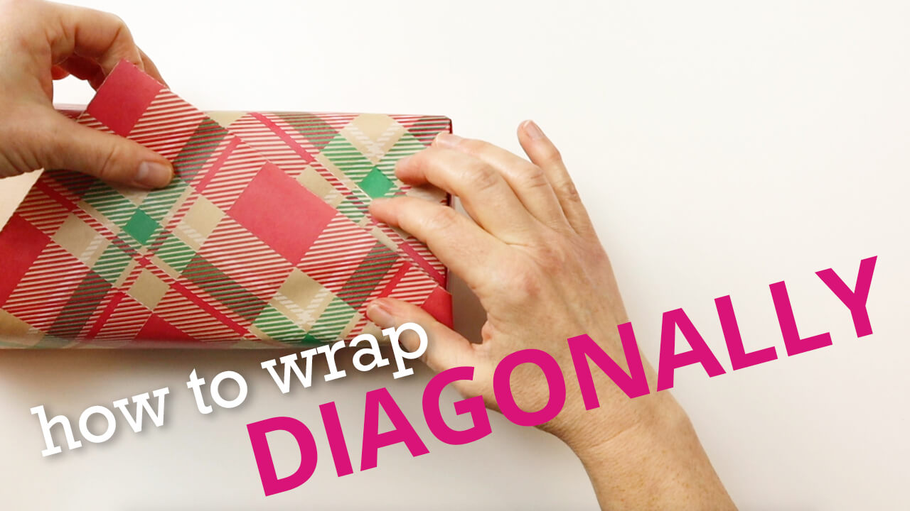 How to Gift Wrap Diagonally Nashville Wraps Blog